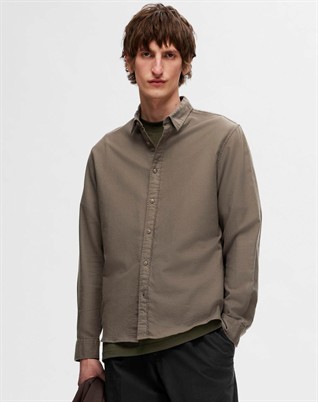 Owen Slim Brushed Hemd